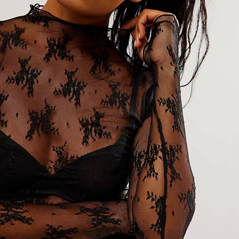 Floral Lace Shirt