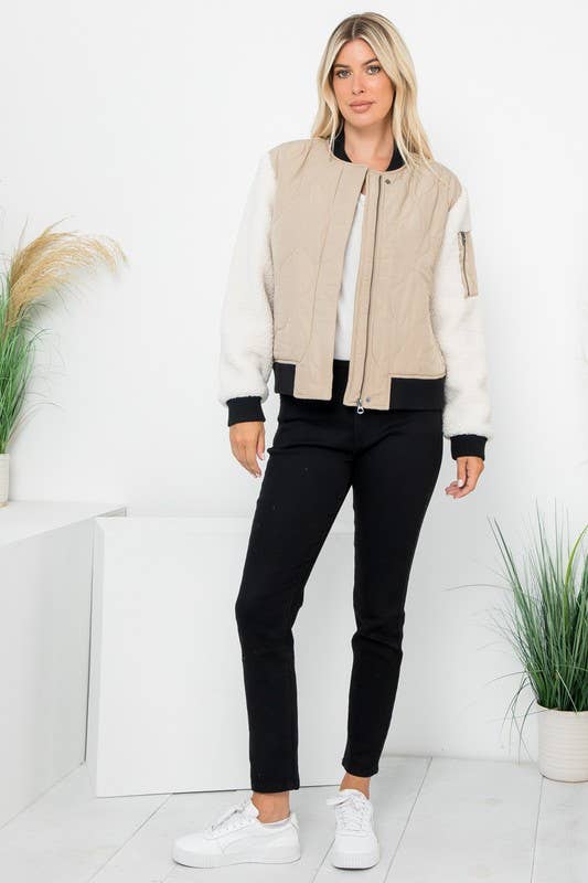 Quilted Bomber