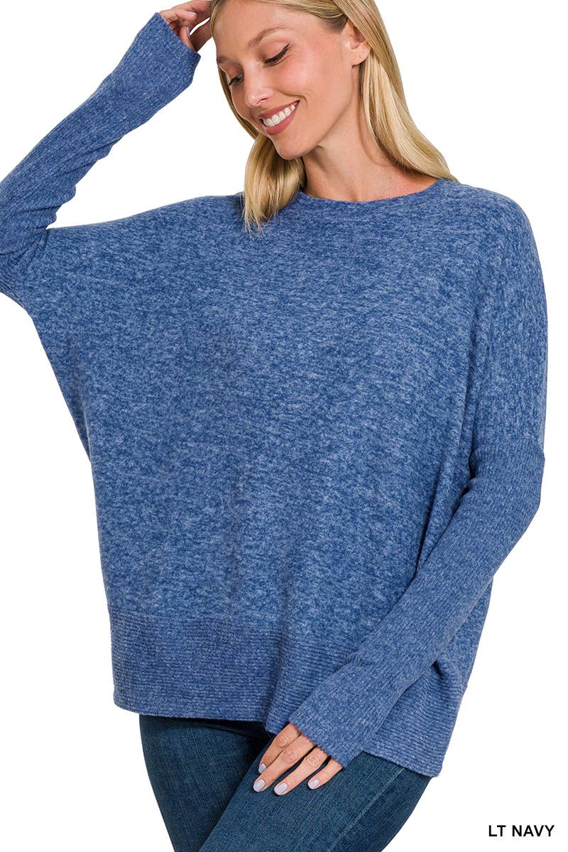 Soft Dolman Sleeve Sweater