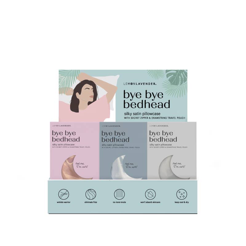 Solid Silky Satin Pillowcase Assortment