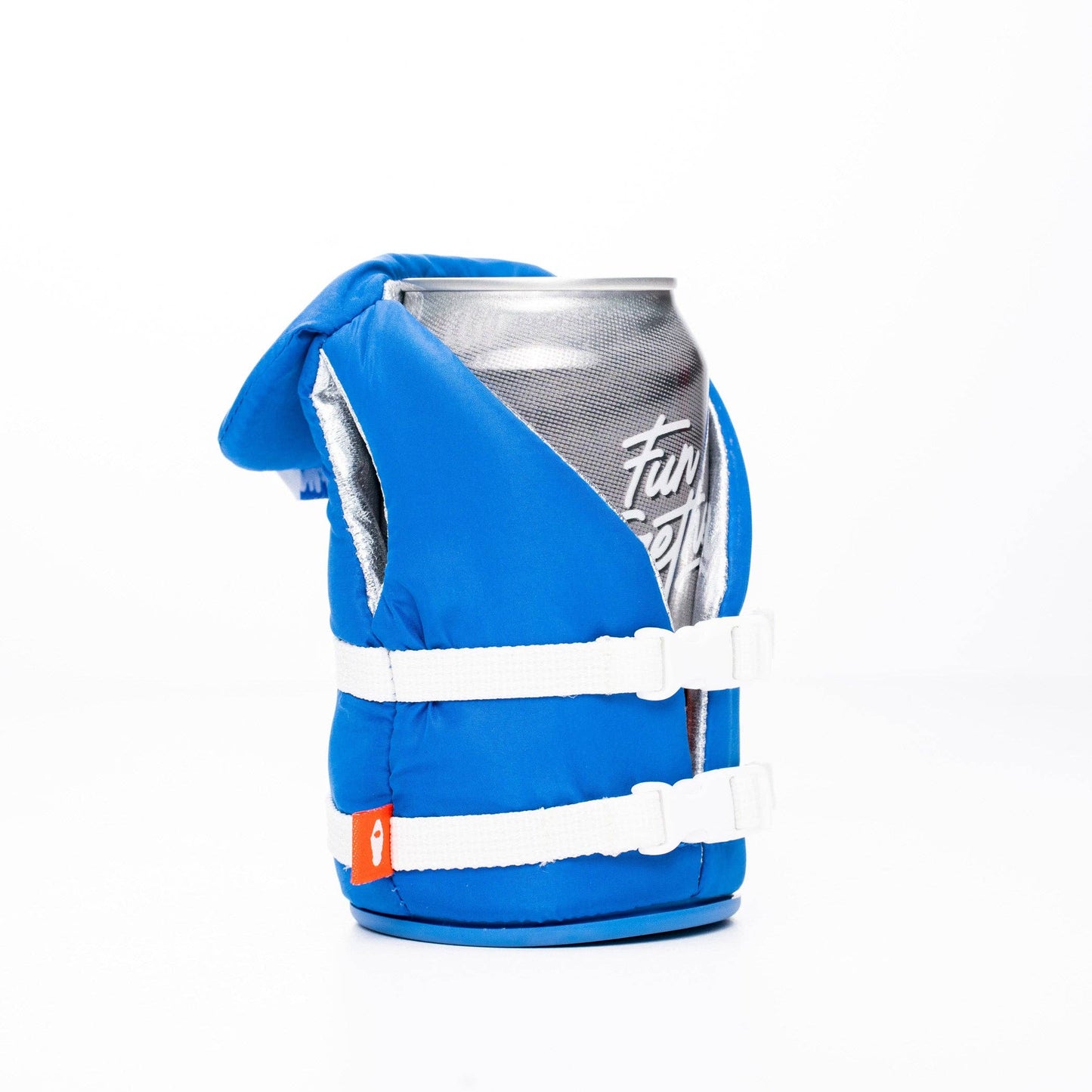 Puffin Can Koozie: The Buoy - Varsity Blue