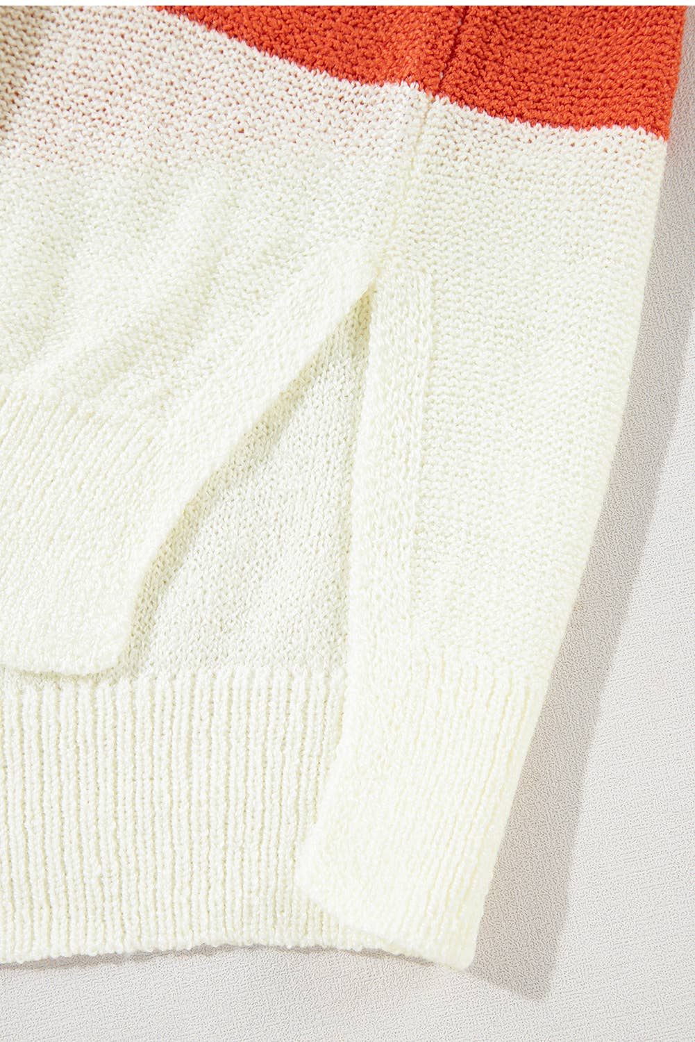 Stripe Drop Shoulder Sweater