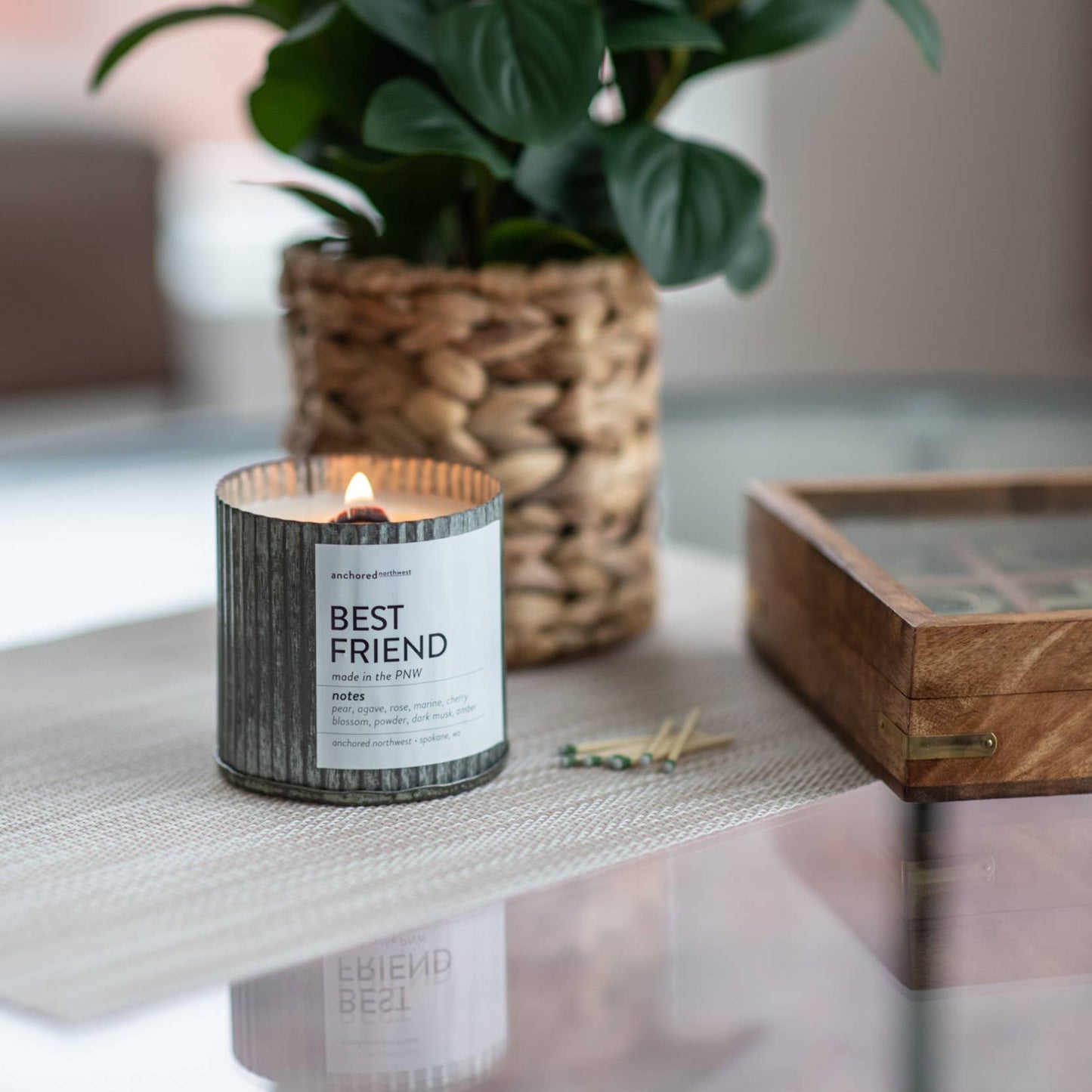 Best Friend Wood Wick Candle