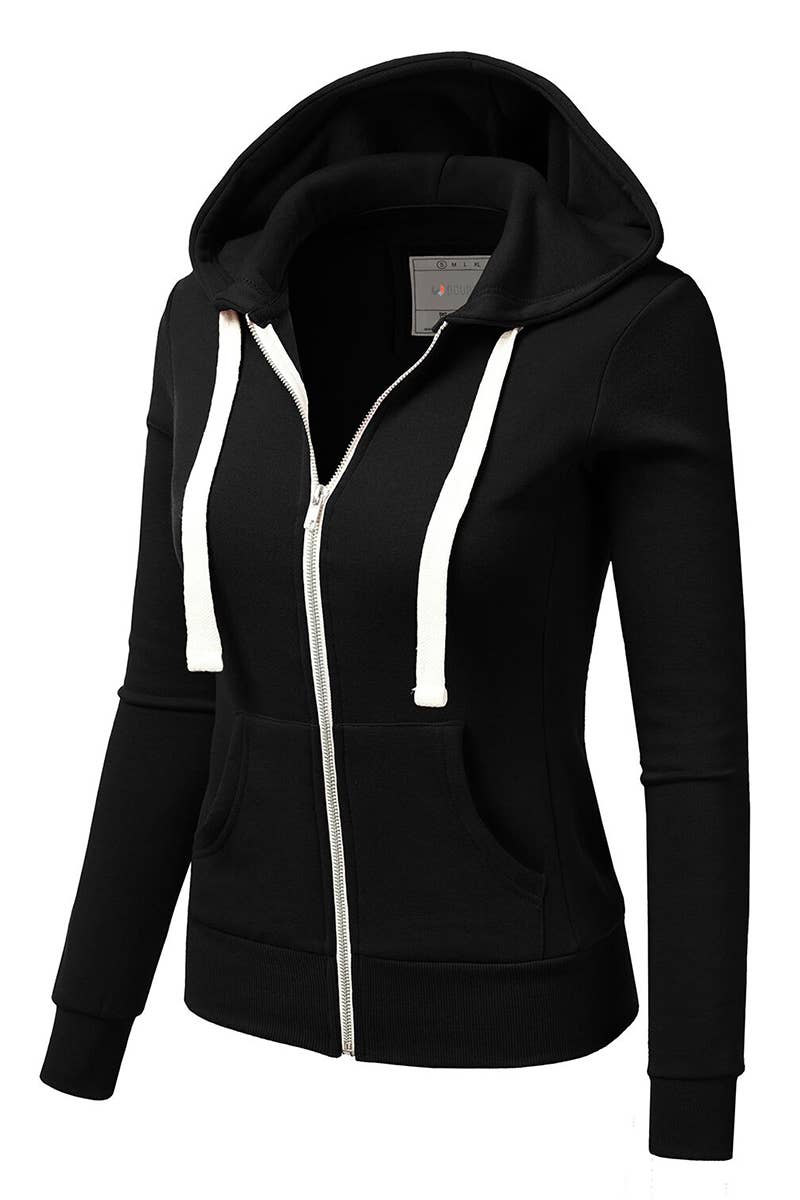 Lightweight Thin Zip-Up Hoodie Jacket