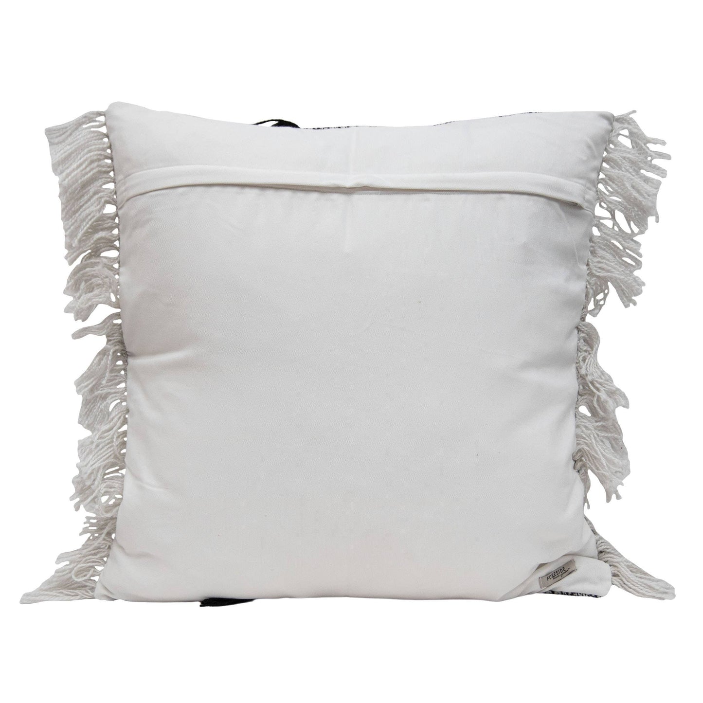 Pillow: 24x24 Black & White, Indoor & Outdoor