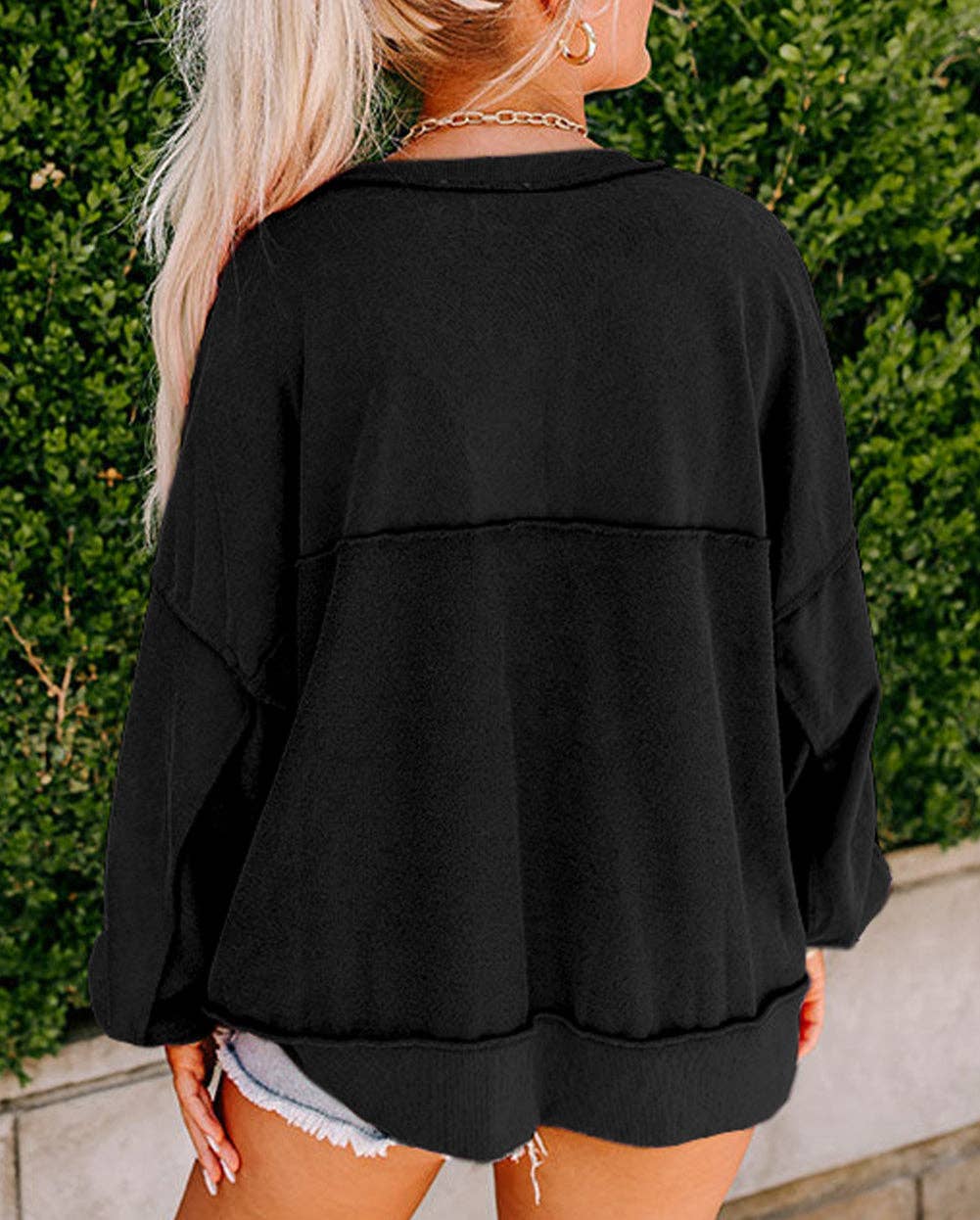 Henley Sweatshirt