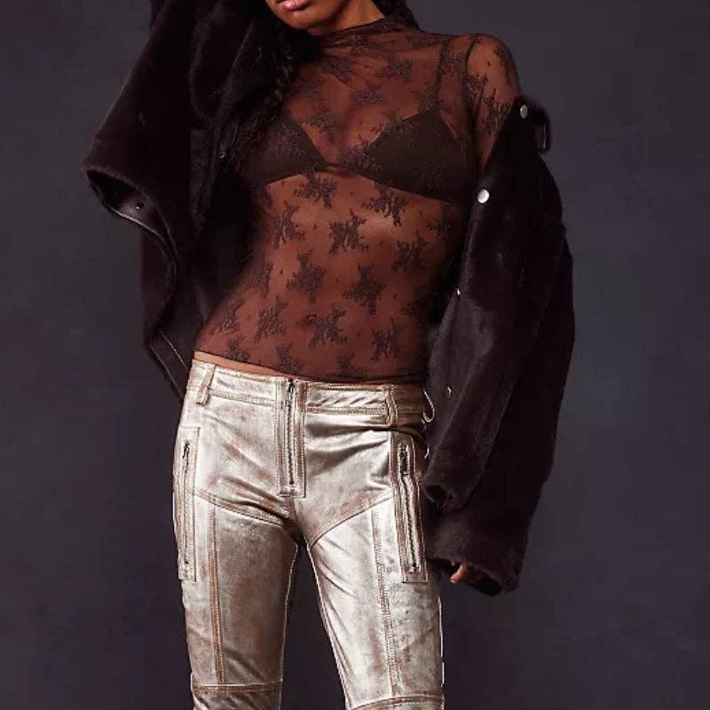 Floral Lace Shirt