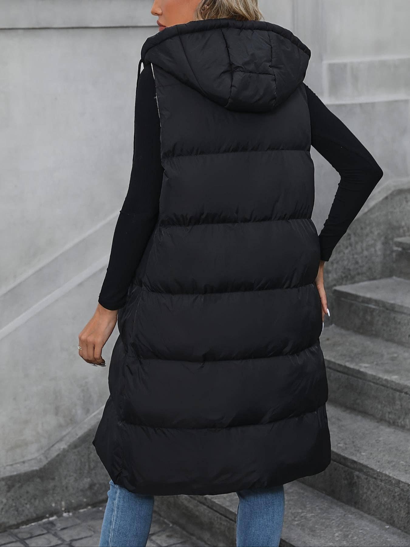 Hooded Puffer Vest