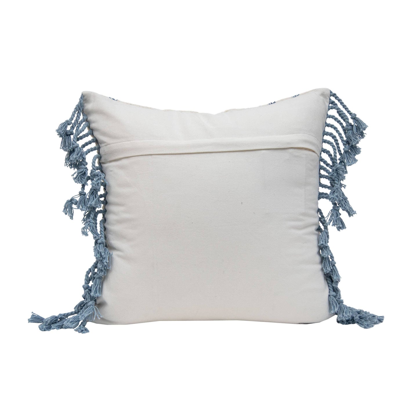 Pillow: Blue/White, Indoor & Outdoor