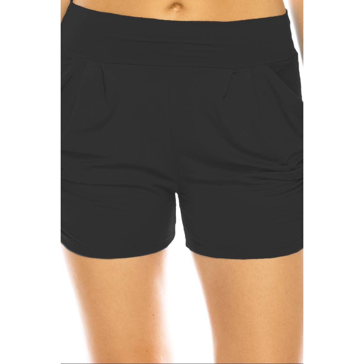 Buttery Soft High Waist Harem Shorts