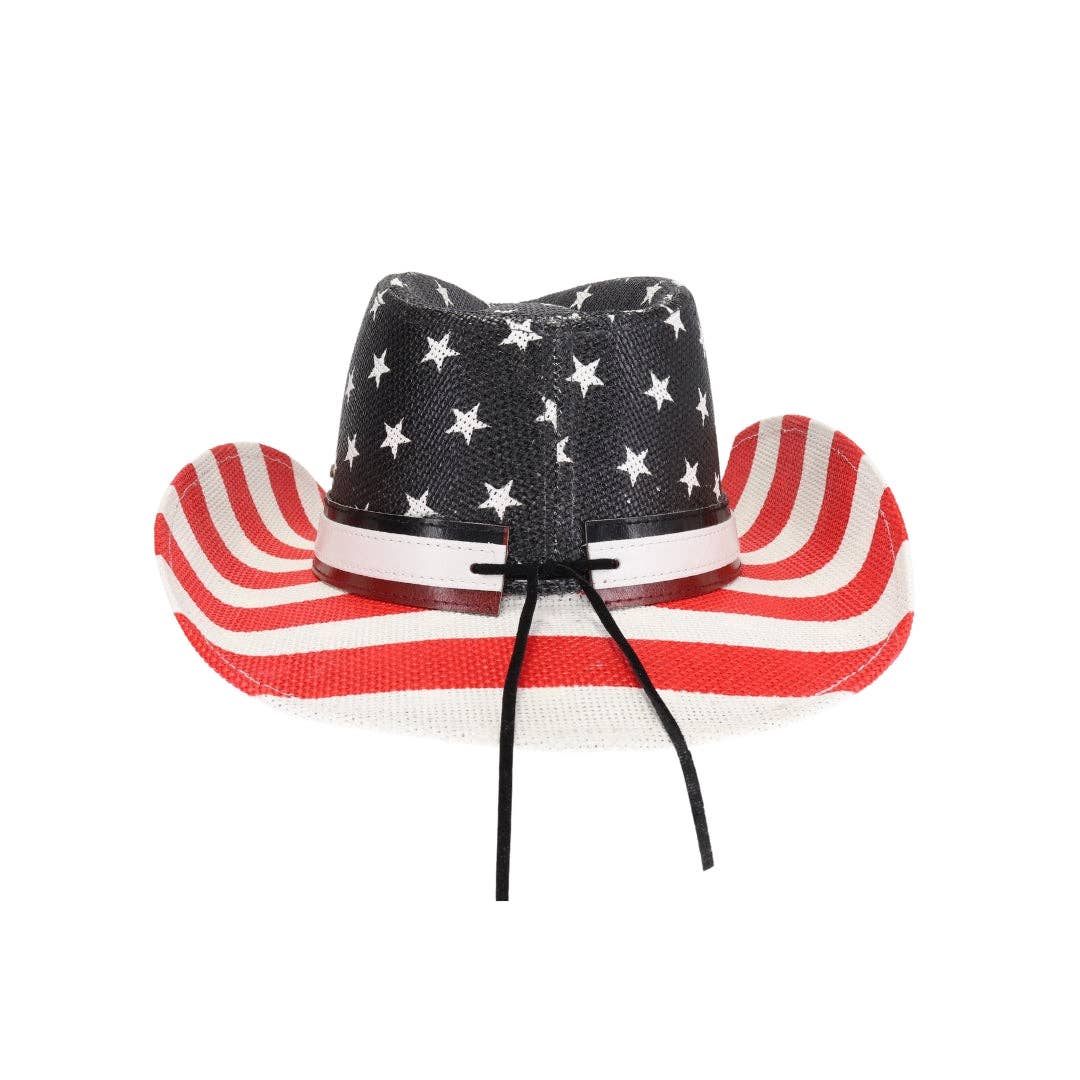 Flag Cowboy Hat by CC Beanie
