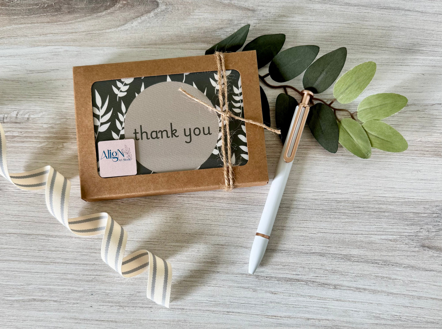 AligN Boxed Cards-Thank You Fern