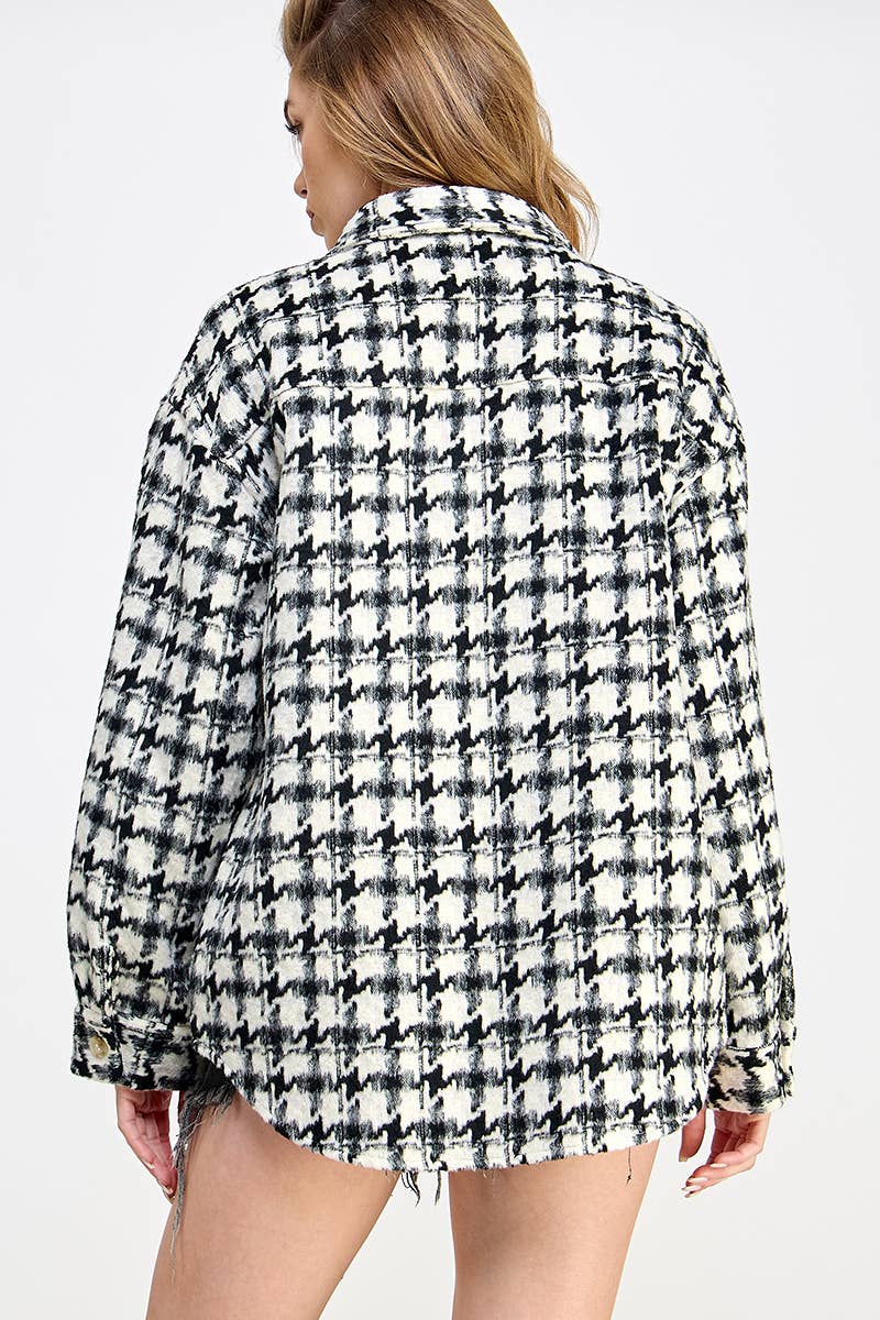 PATTERN PRINT JACKET