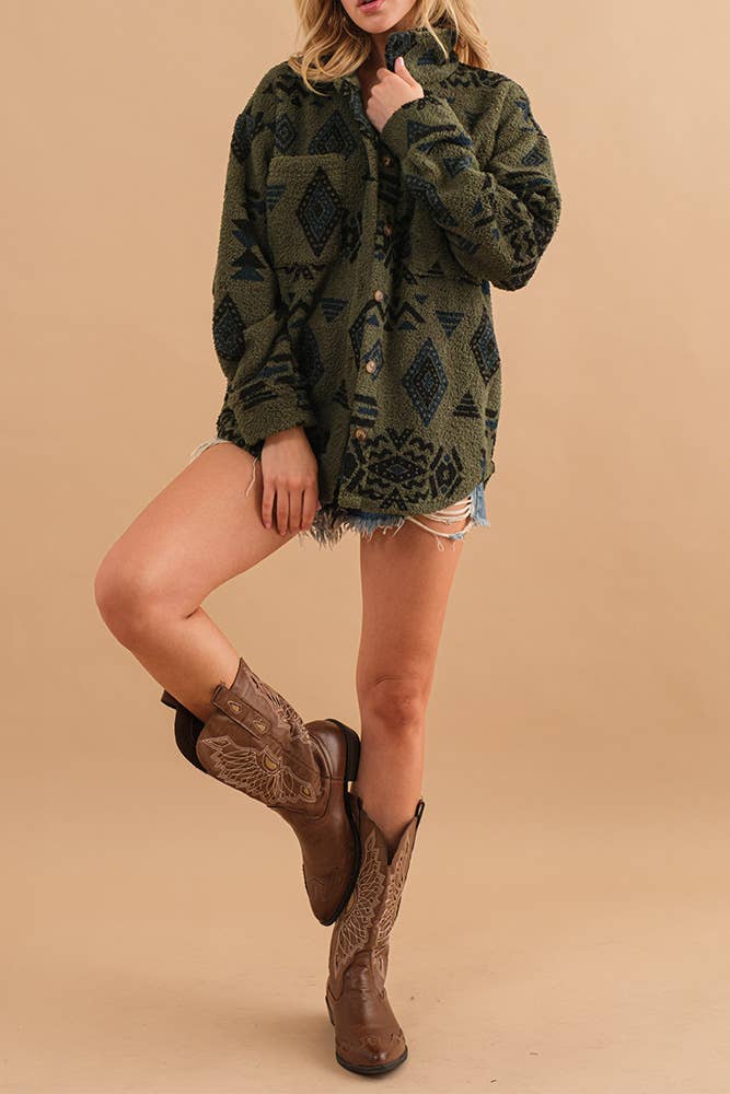 Aztec Fleece Jacket