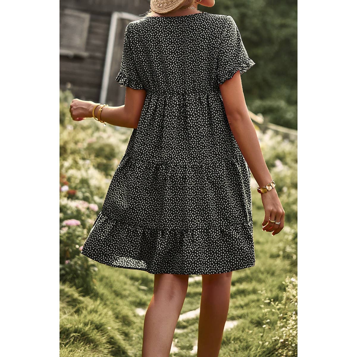 Floral Babydoll Dress