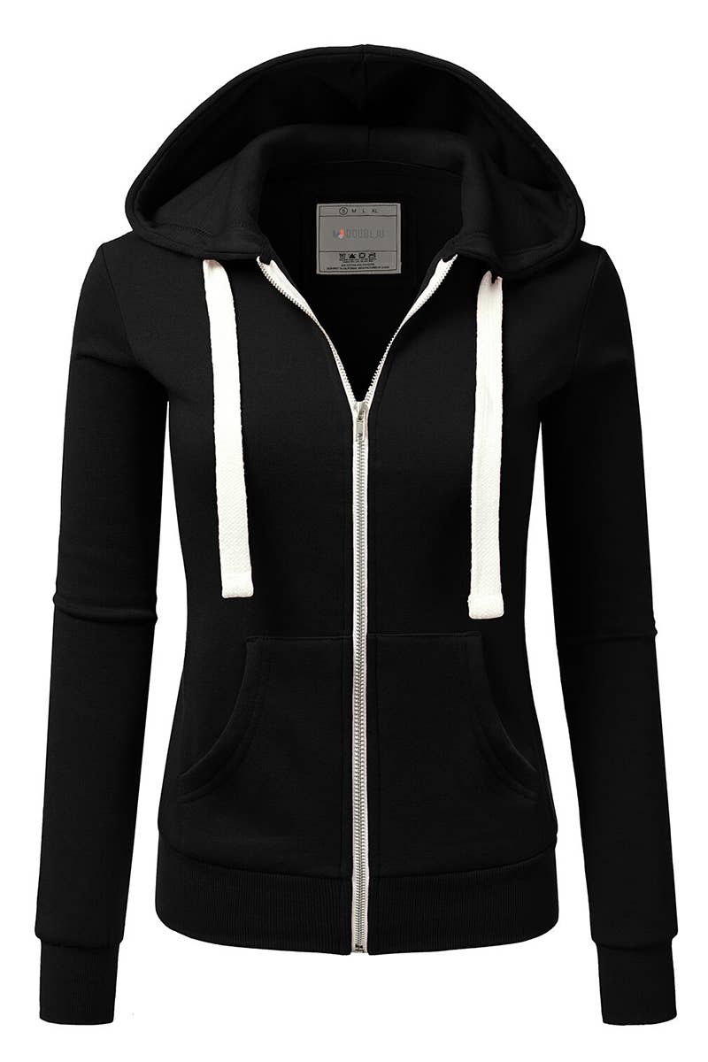 Lightweight Thin Zip-Up Hoodie Jacket