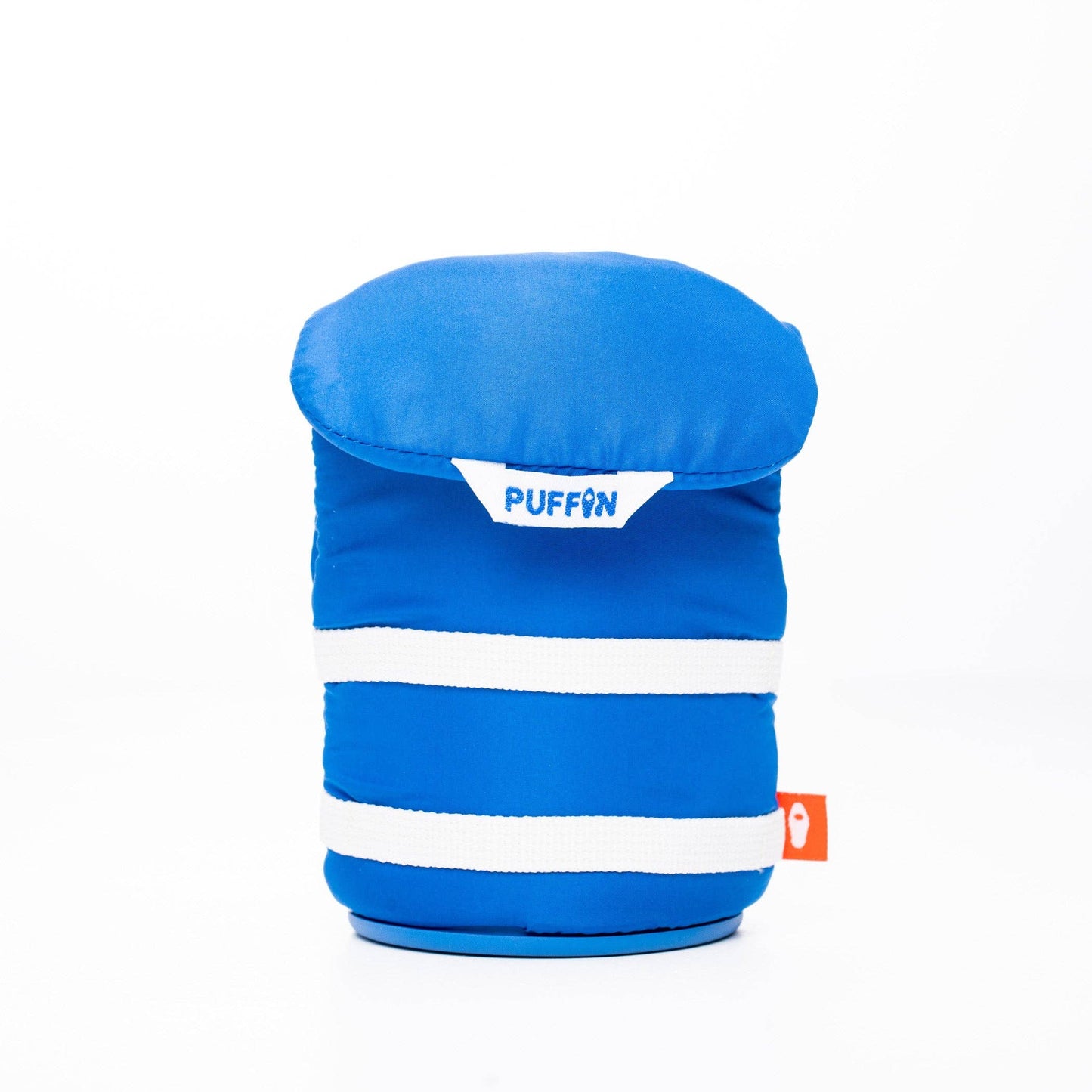 Puffin Can Koozie: The Buoy - Varsity Blue
