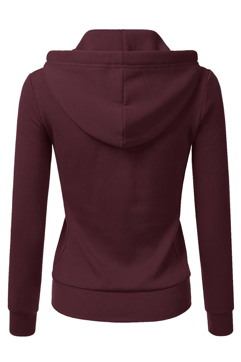 Lightweight Thin Zip-Up Hoodie Jacket