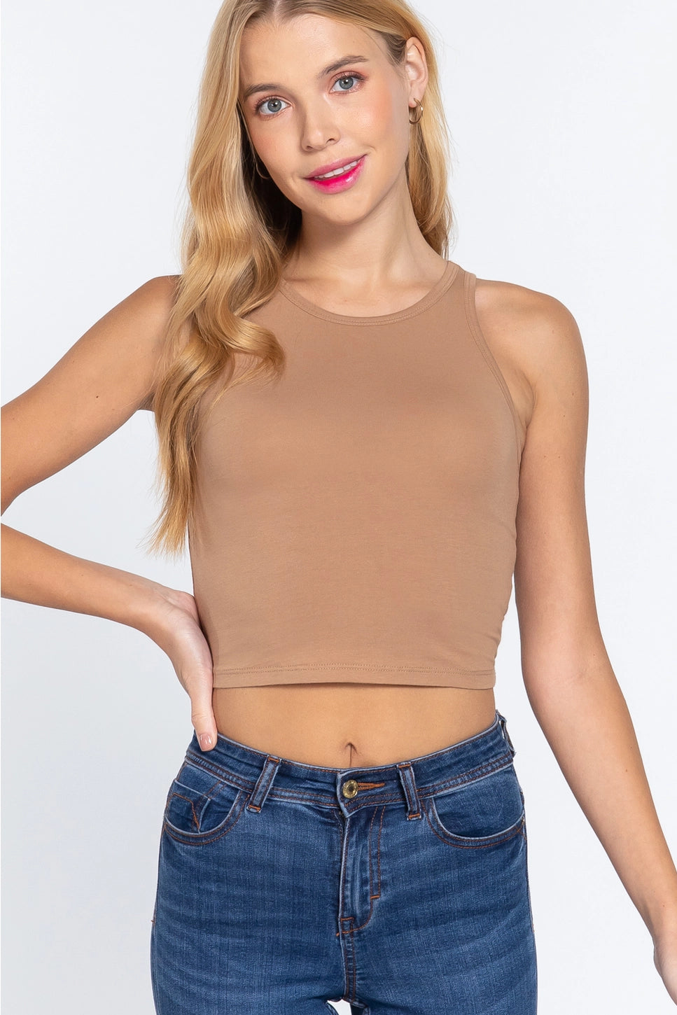 Simple Cropped Tank