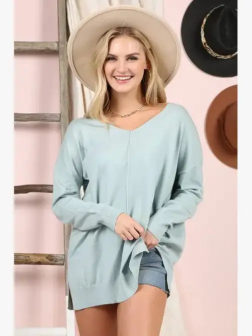 V Neck Sweater