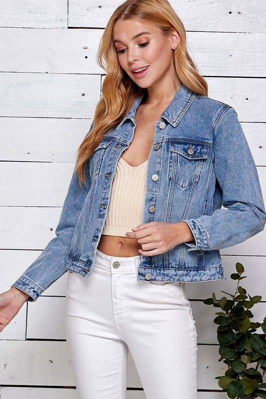 TRUCKER DENIM JACKET