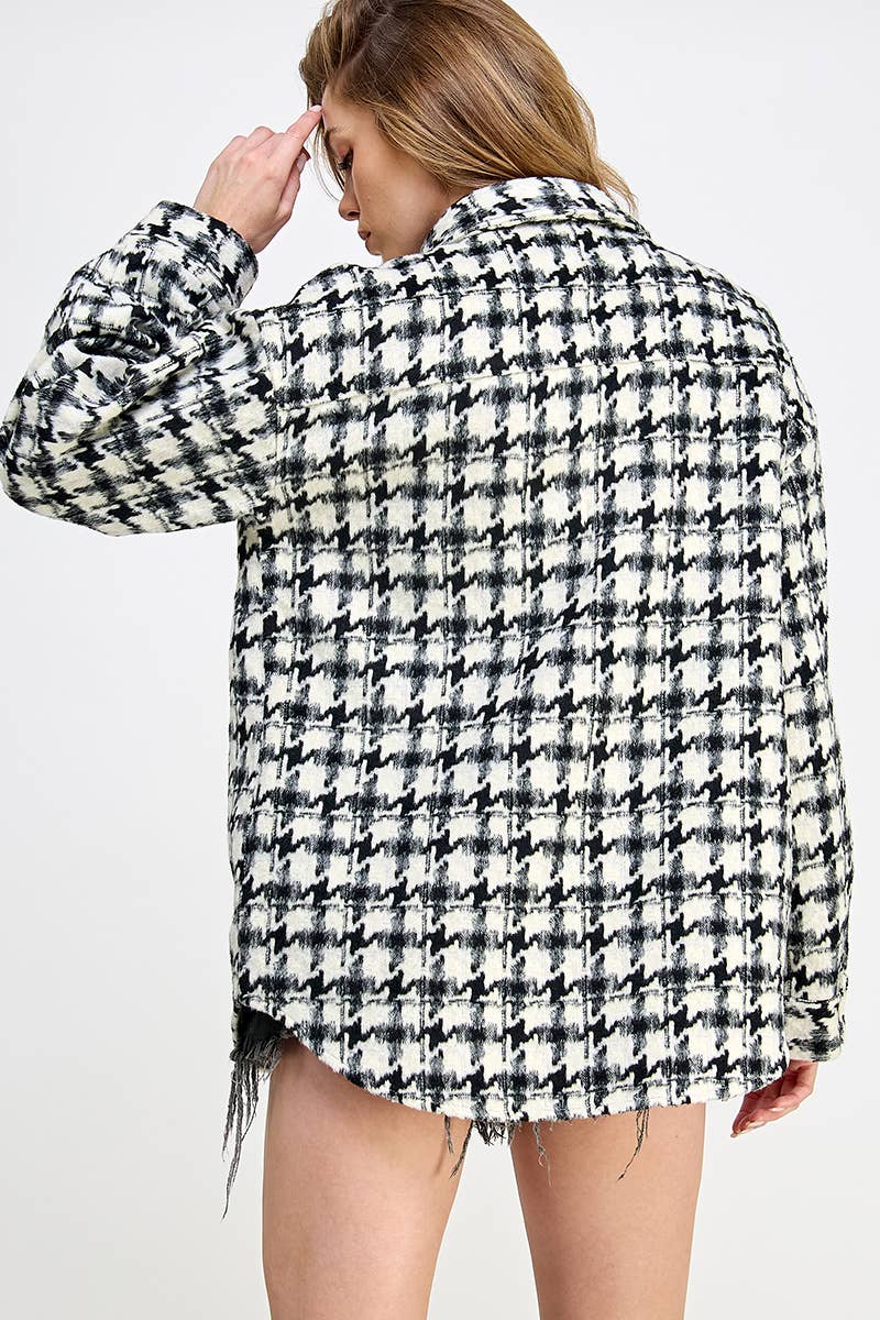 PATTERN PRINT JACKET