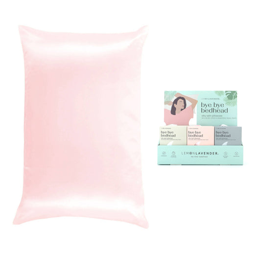 Solid Silky Satin Pillowcase Assortment