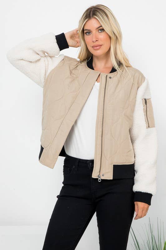 Quilted Bomber