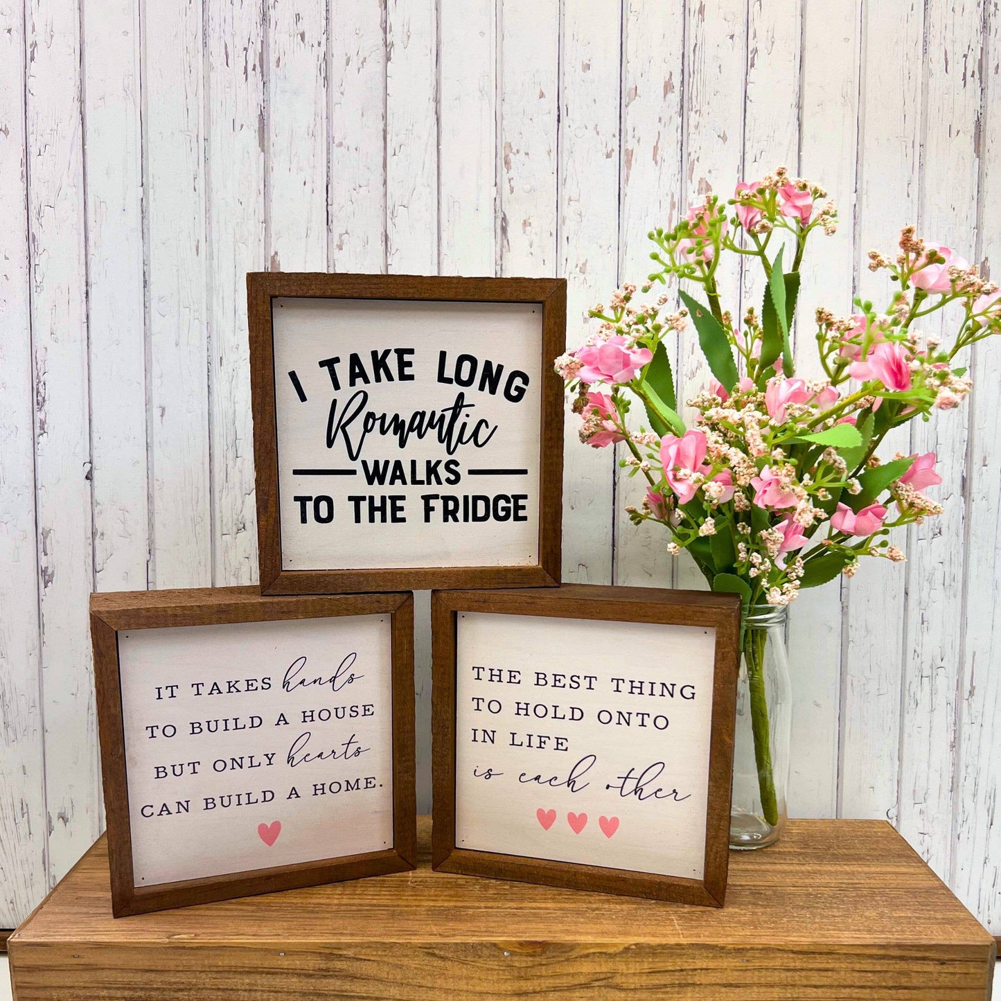 Sign: 6x6 Long Romantic Walks