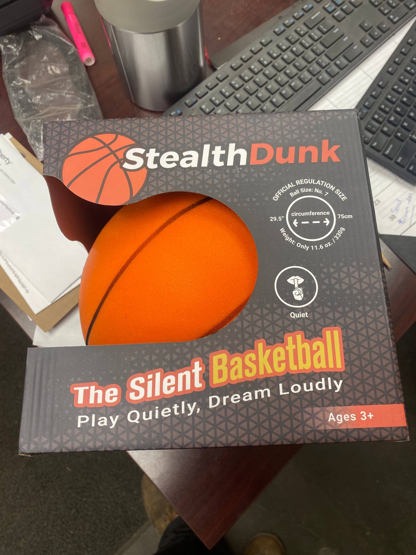StealthDunk: The Silent Basketball