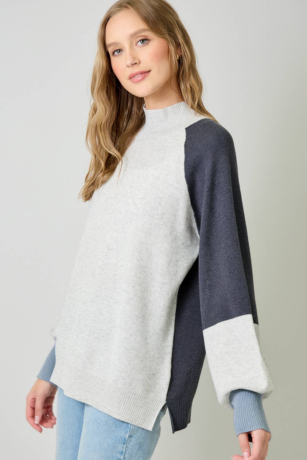 Mock Neck Sweater