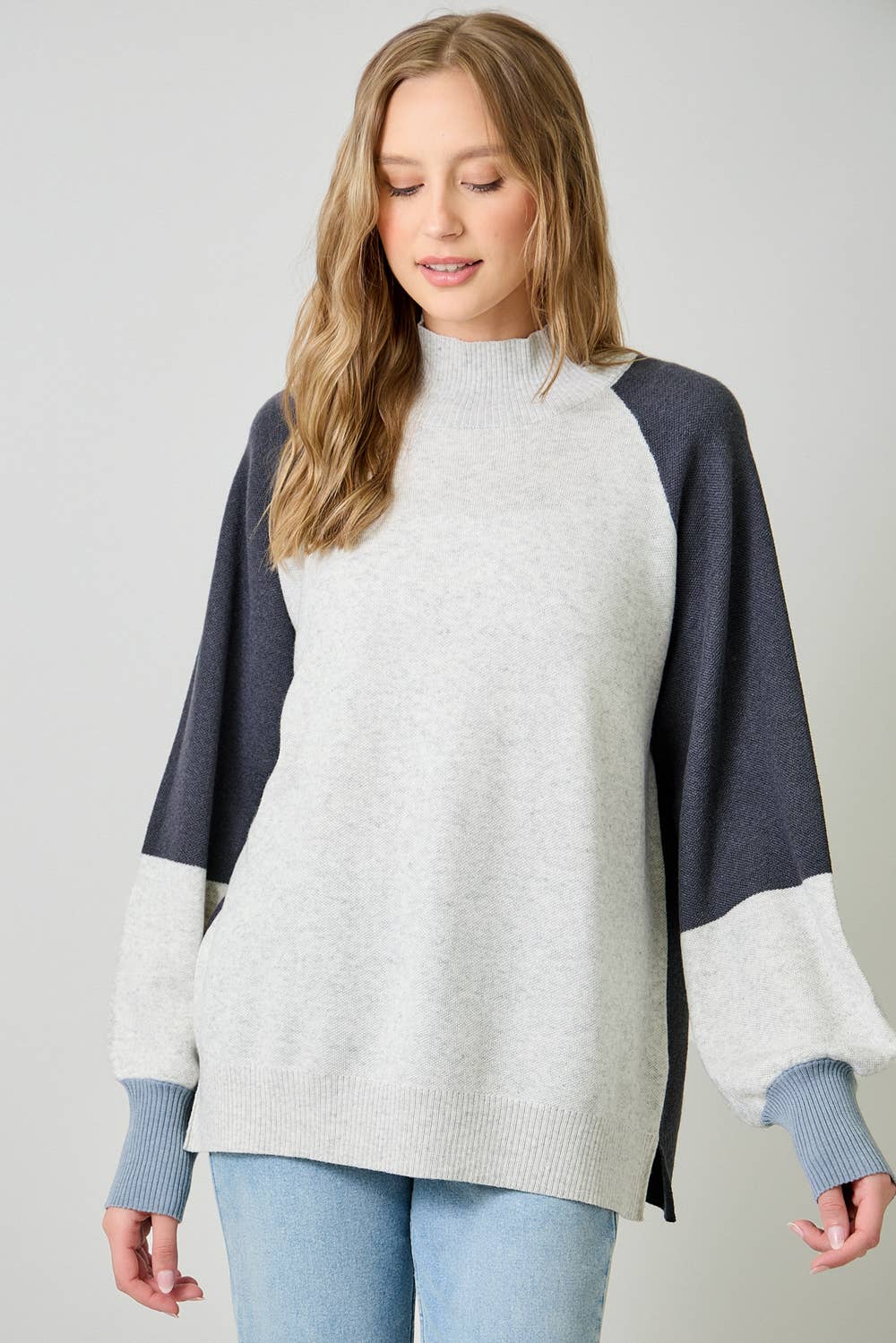 Mock Neck Sweater