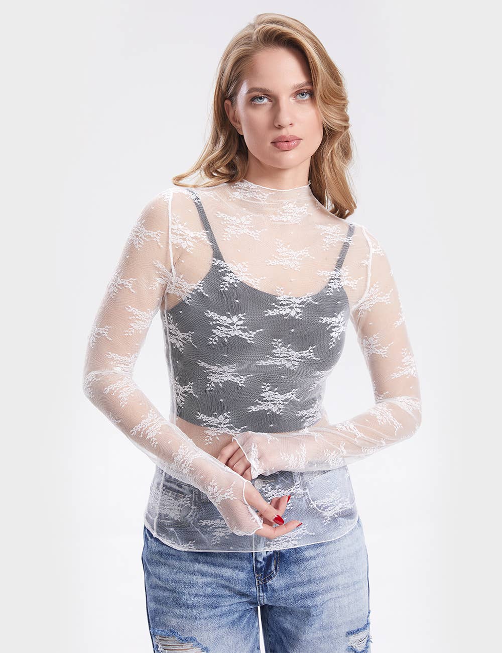 Floral Lace Shirt
