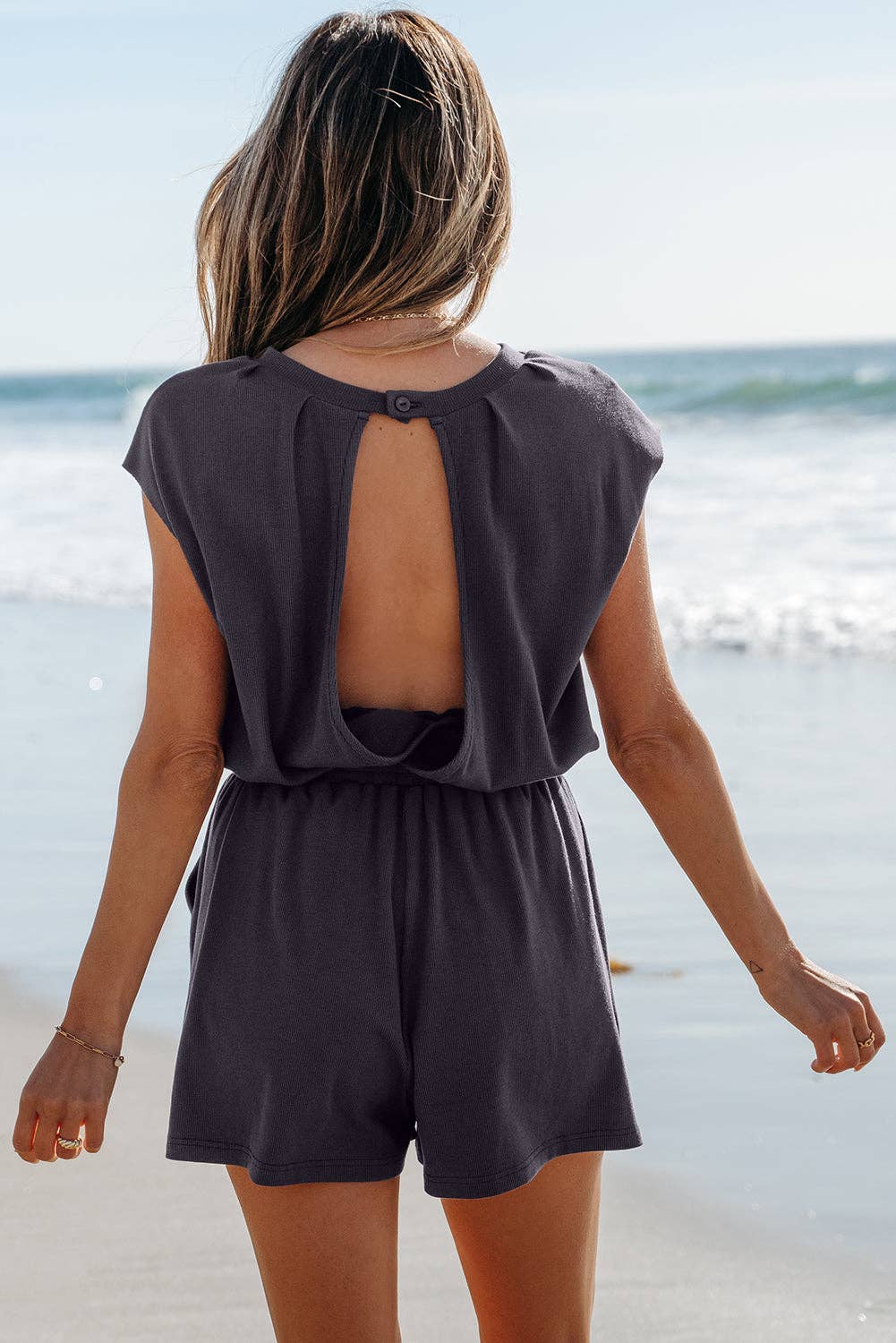 Open Back Romper