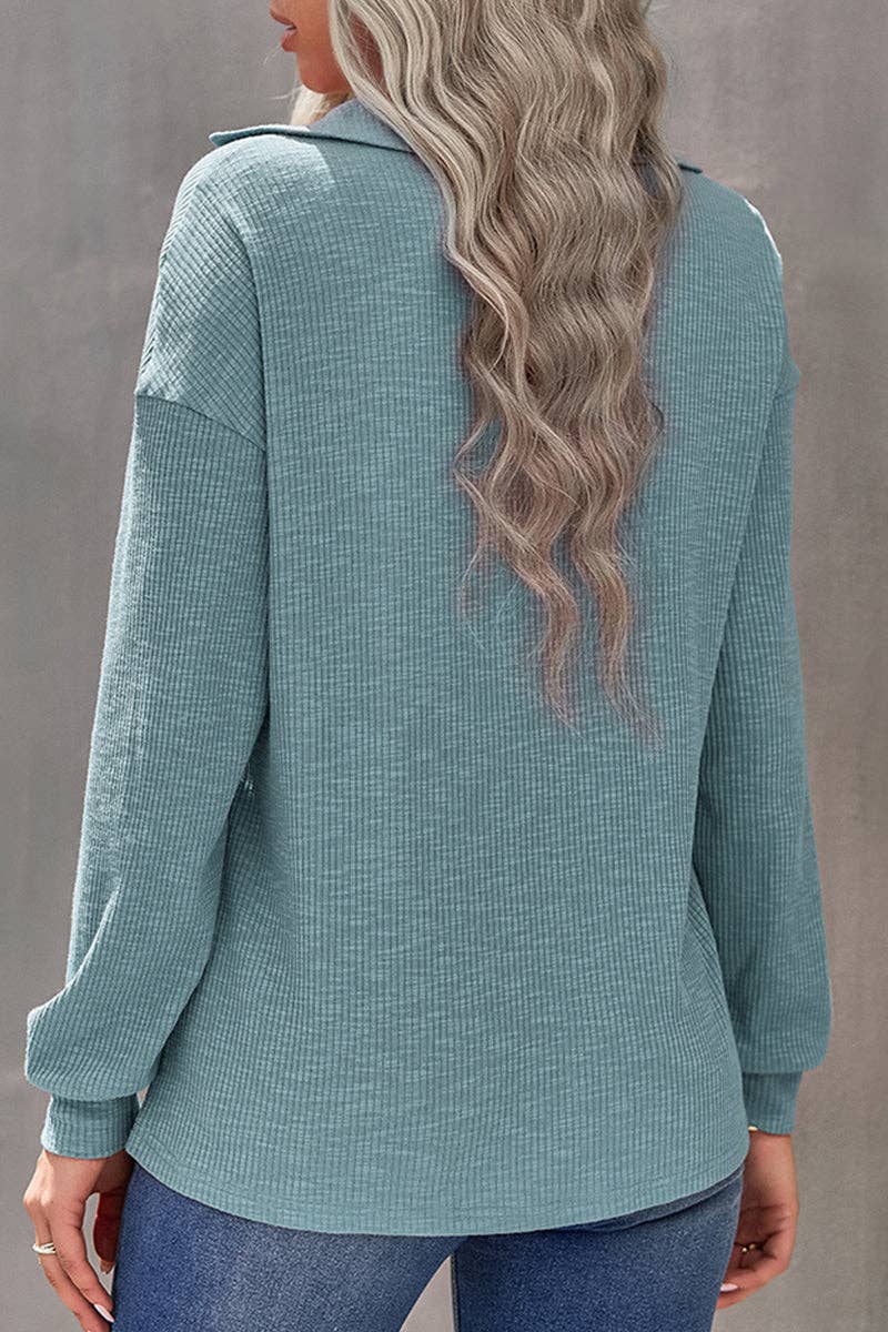 Half Zip Long Sleeve