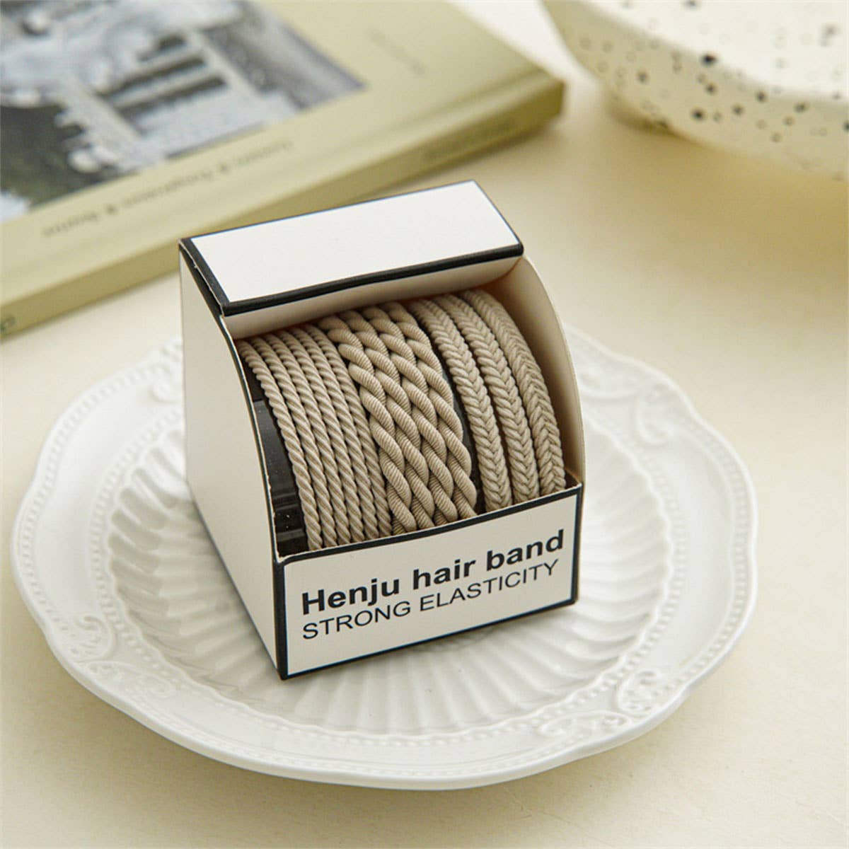 10PCS BRAIDED HAIR TIE