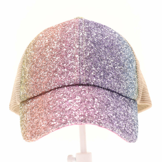 KIDS Glitter Ombre CC Beanie Cap