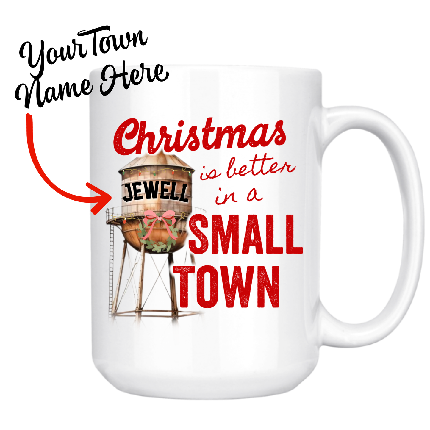 Christmas is Better In a Small Town (Becker) Mug