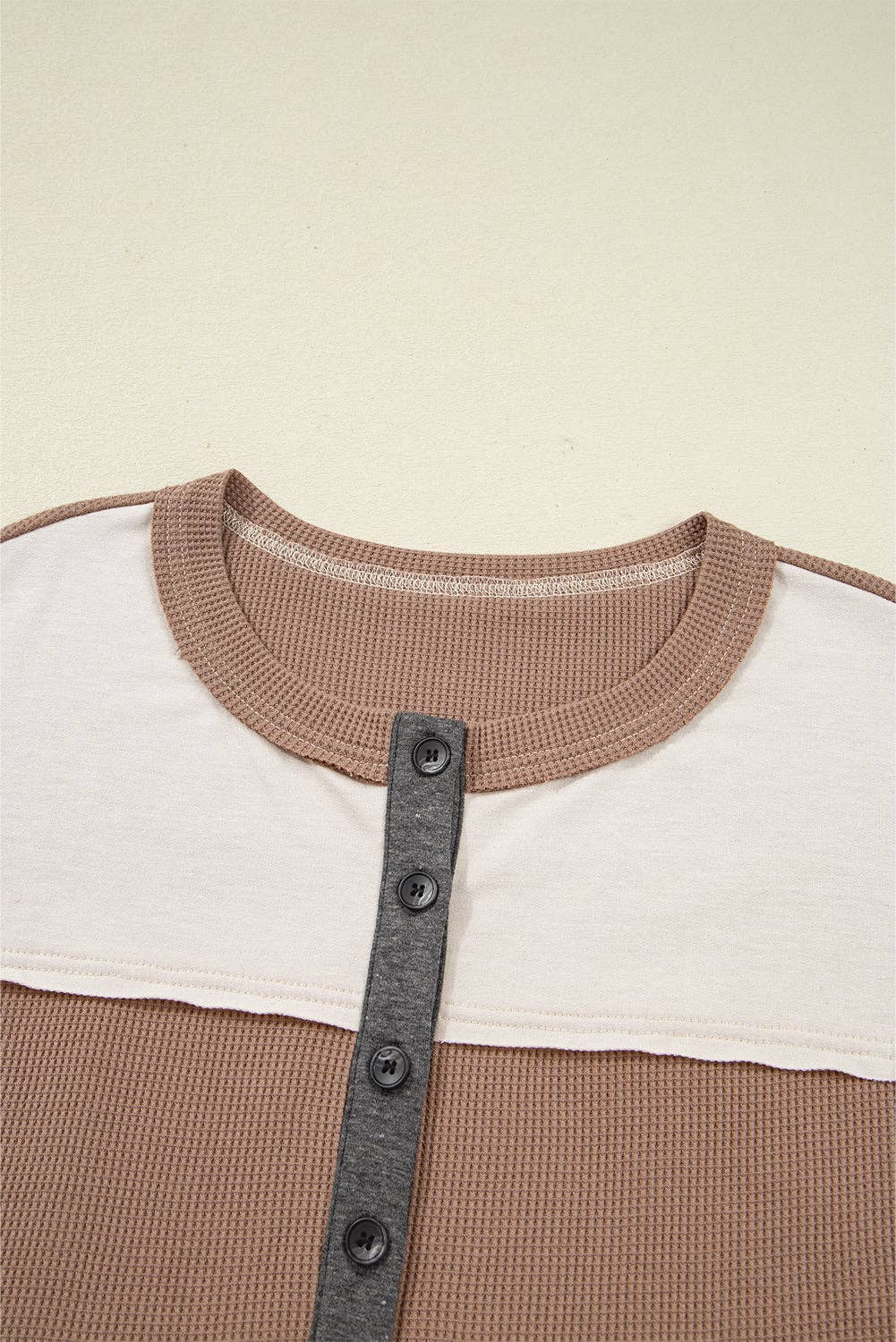Color Block Henley