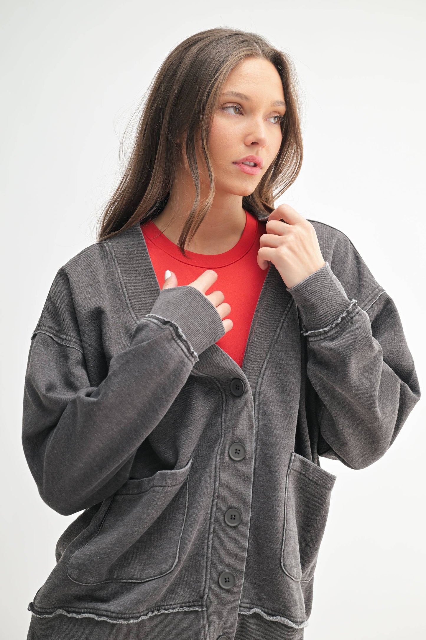 Button-Up Cardigan