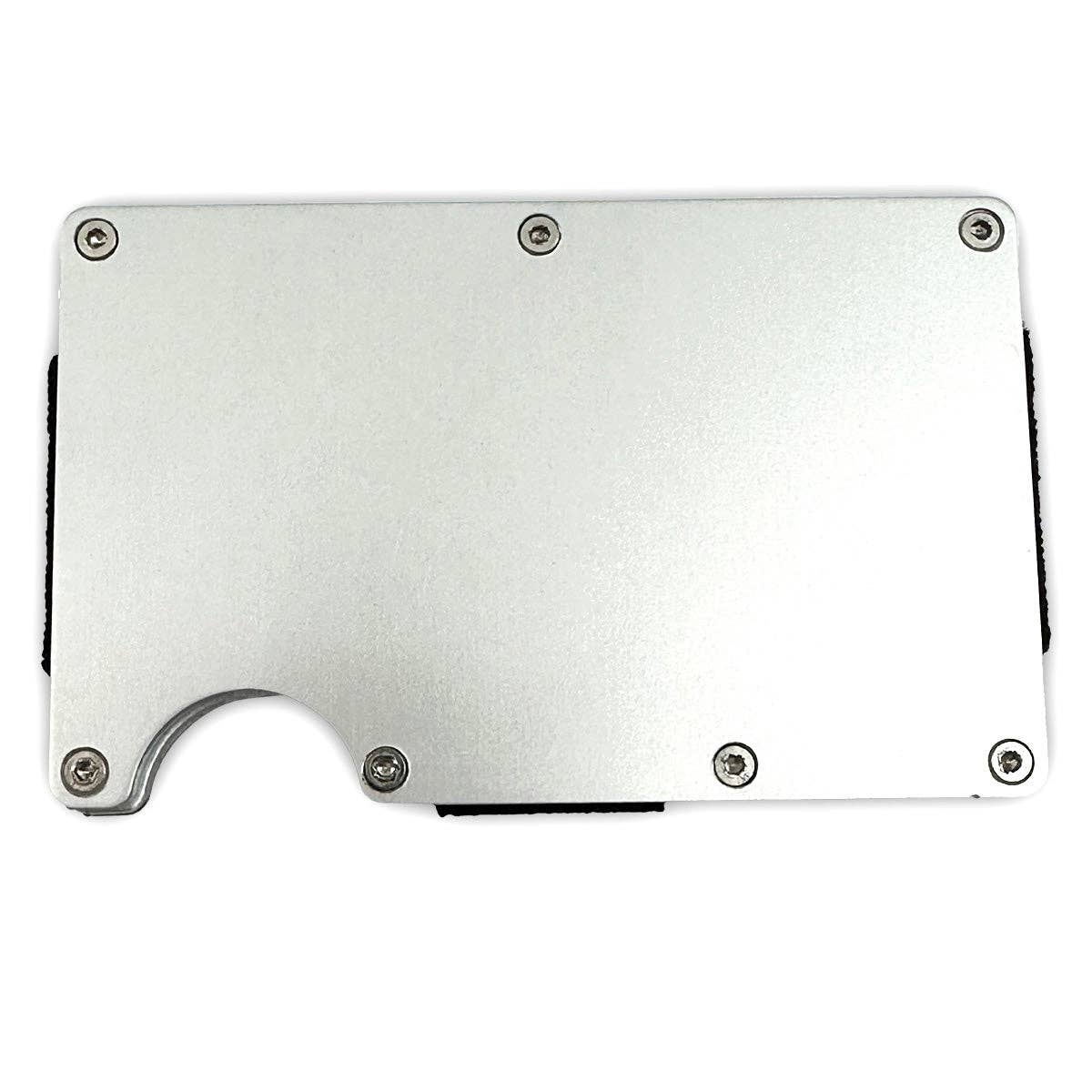 Metal RFID Blocking Wallet With Money Clip