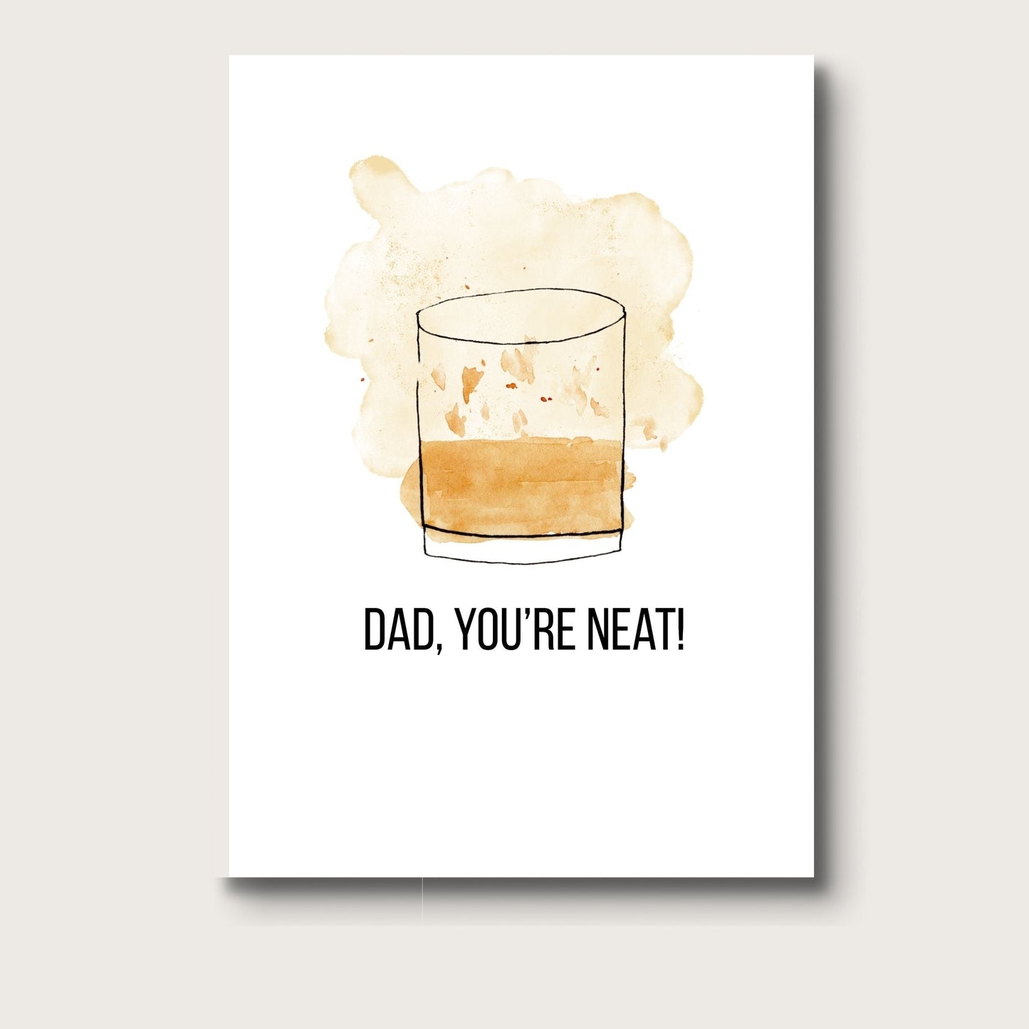 AligN: Dad, You're Neat! Greeting Card
