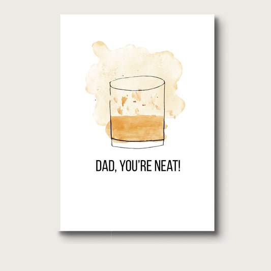 AligN: Dad, You're Neat! Greeting Card