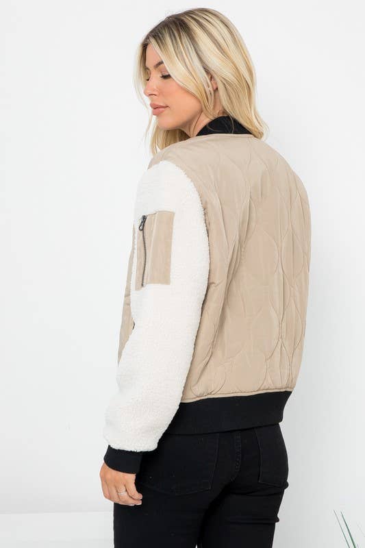 Quilted Bomber