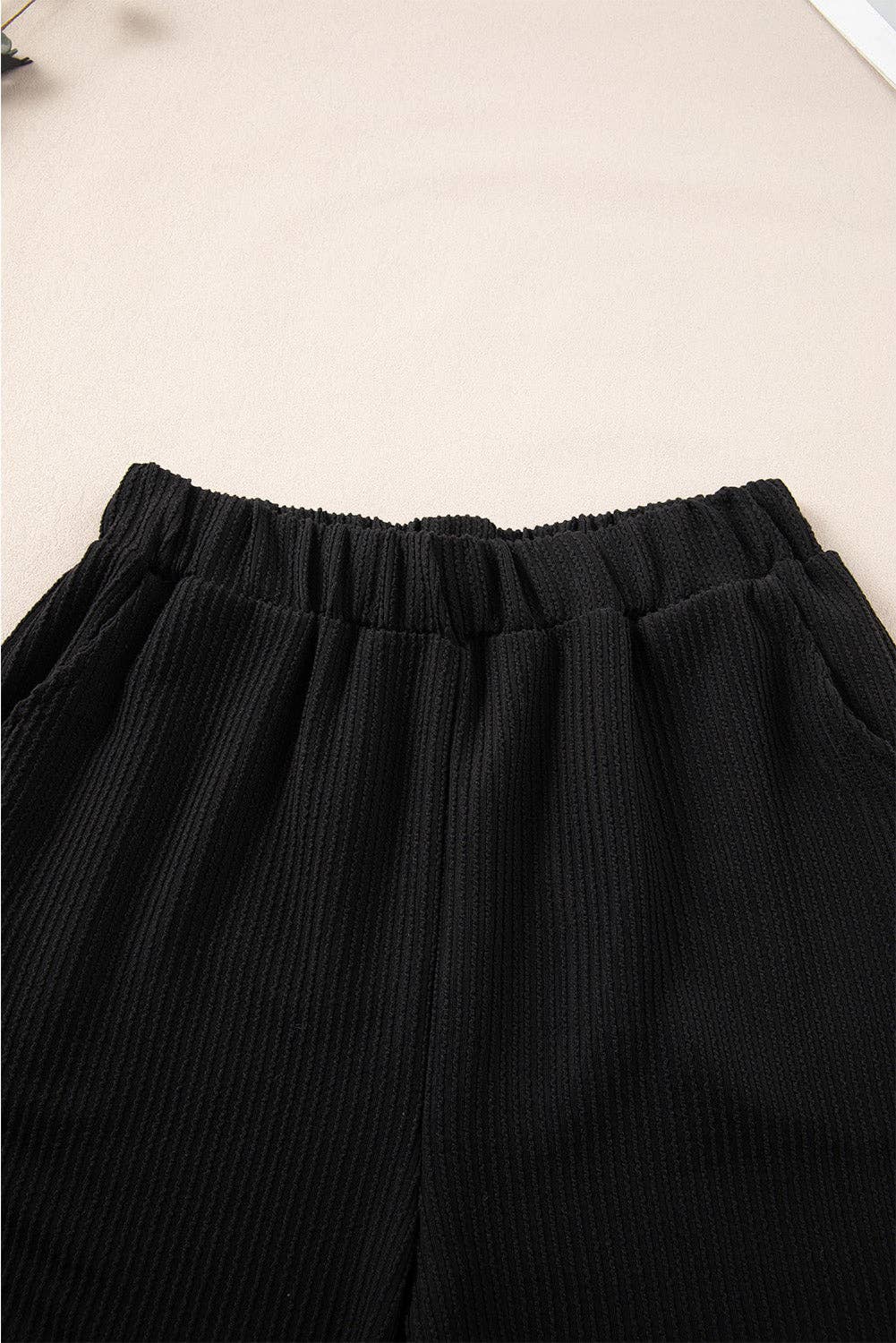 Corded Shorts Set