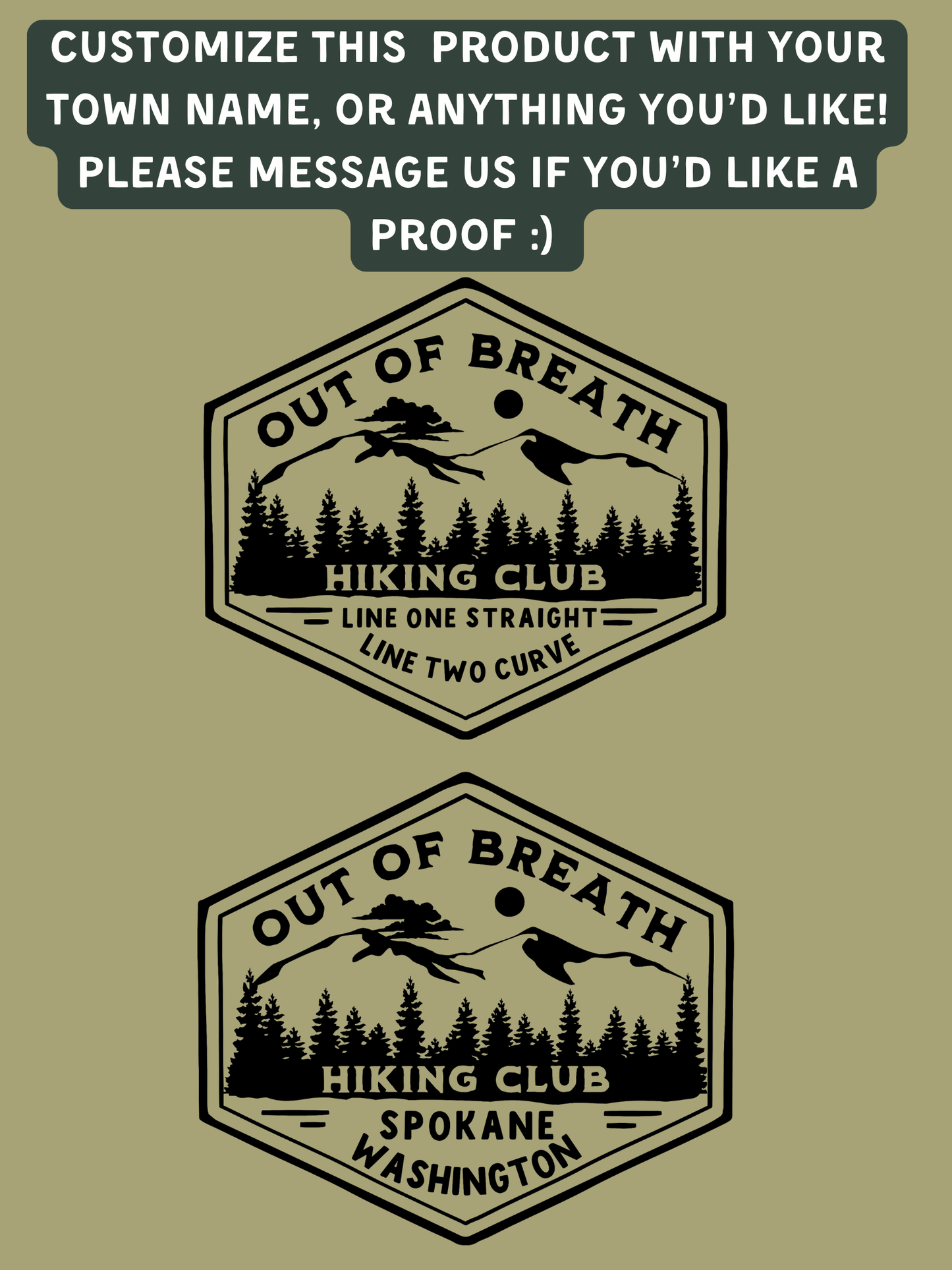 Out of Breath T in Stone