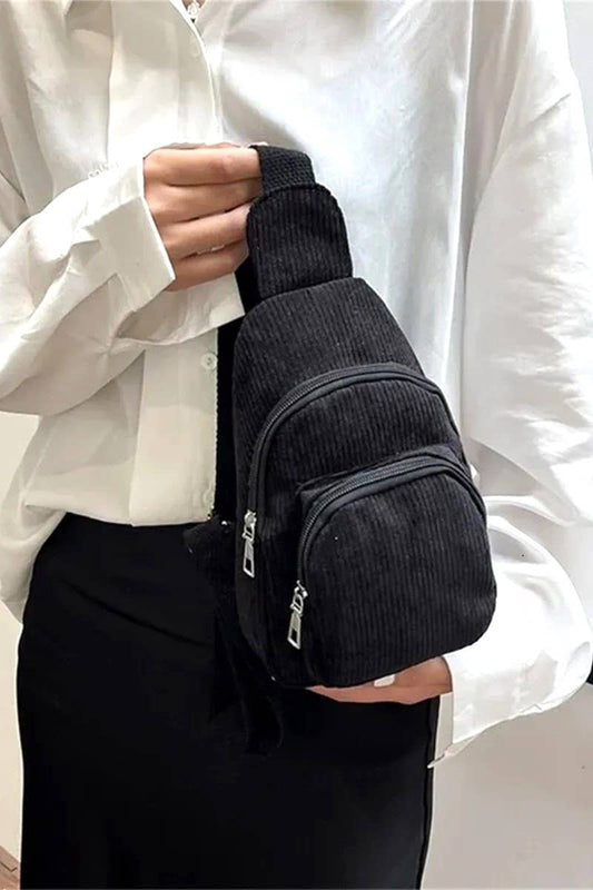 Corduroy Sling Bag