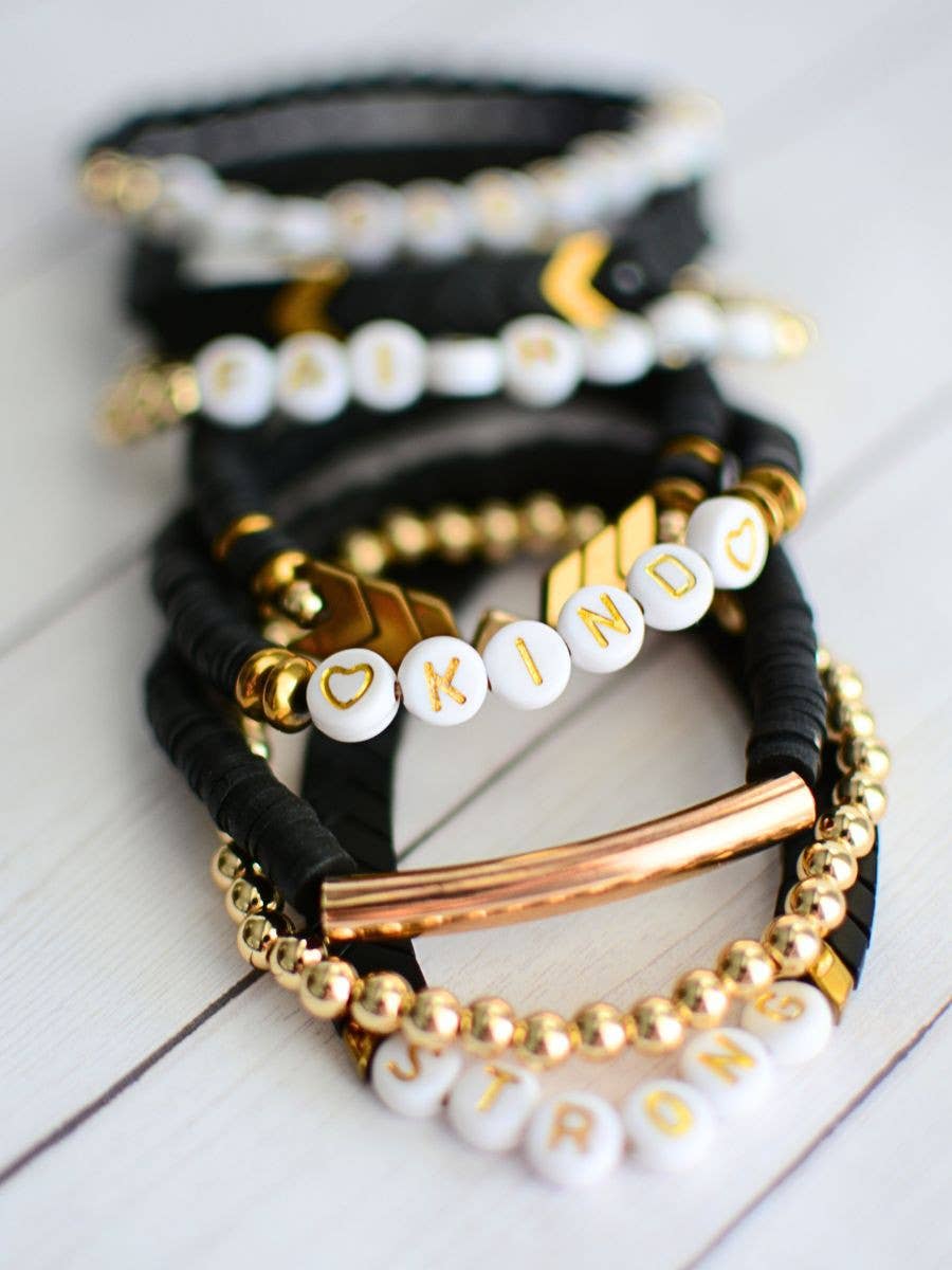 COURAGEOUS Stretch Bracelet