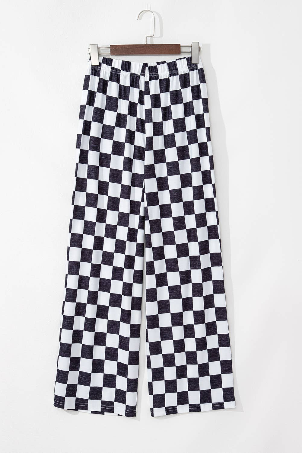 Checkered Pant in Black and white