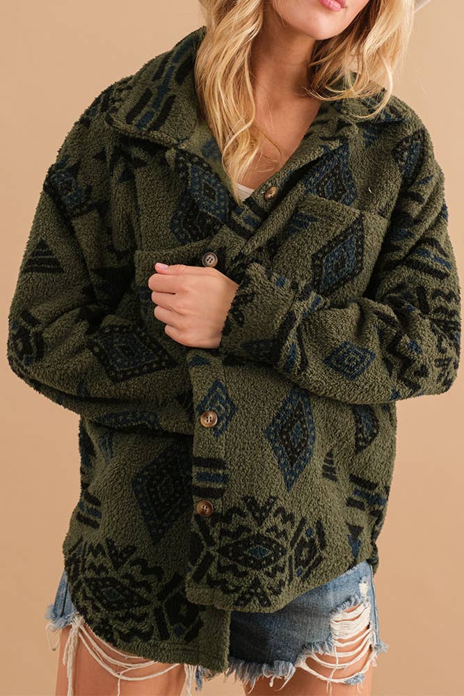Aztec Fleece Jacket